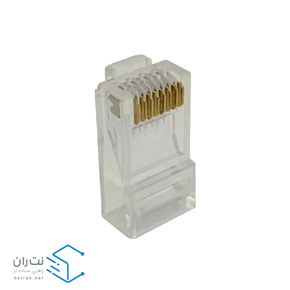 سوکت شبکه ای پی جی Cat6 UTP بسته 100 عددی-2